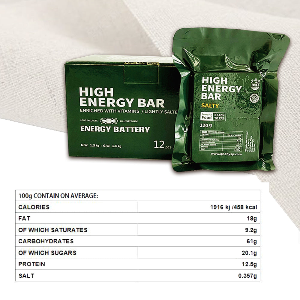 Barre énergétique BDH - Salé - 120g