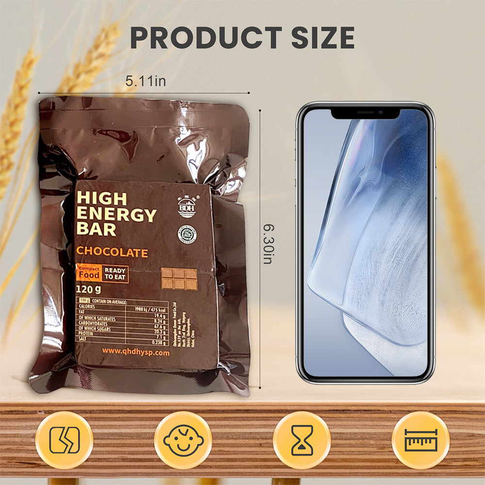 Barre énergétique BDH - Chocolat - 120g