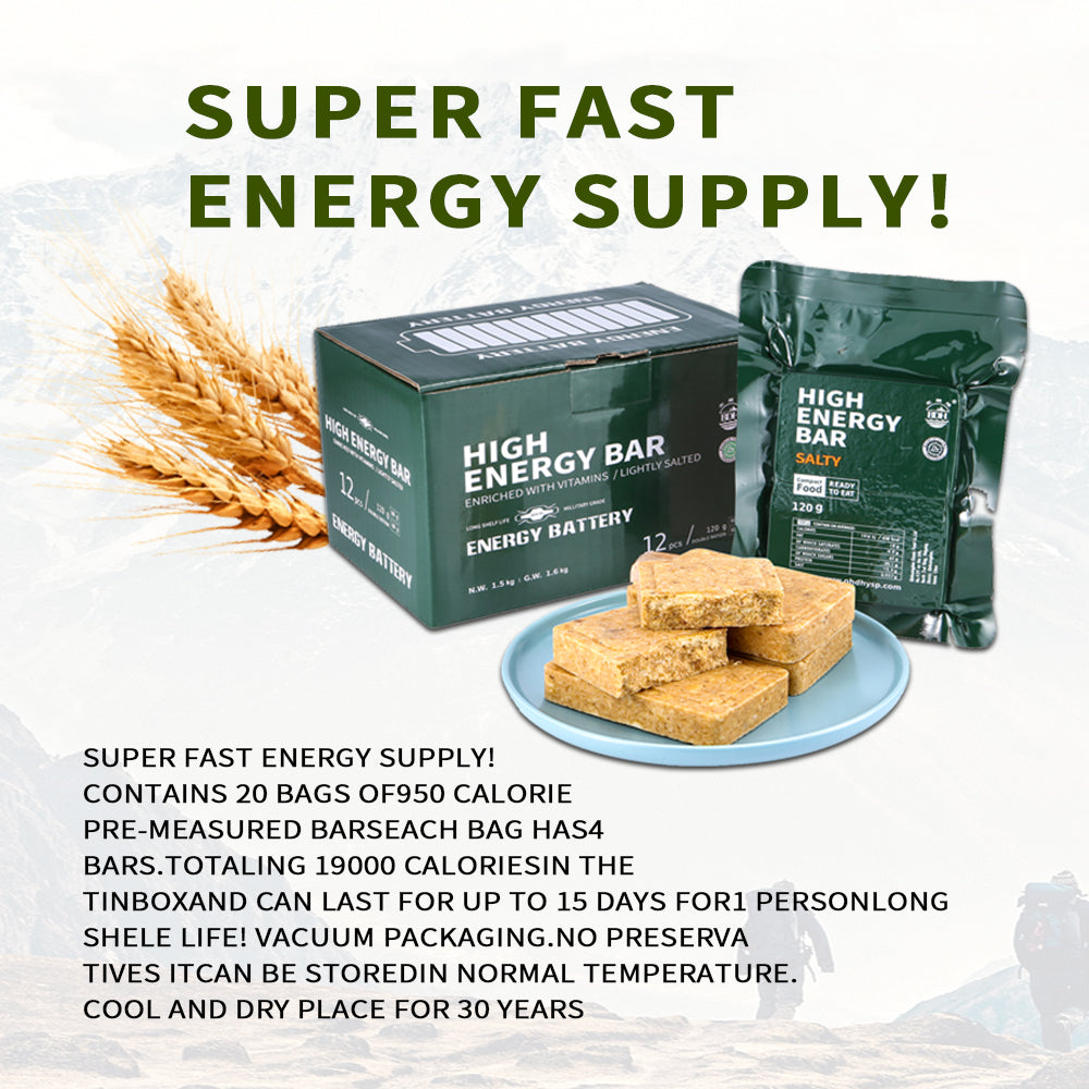 Barre énergétique BDH - Salé - 120g